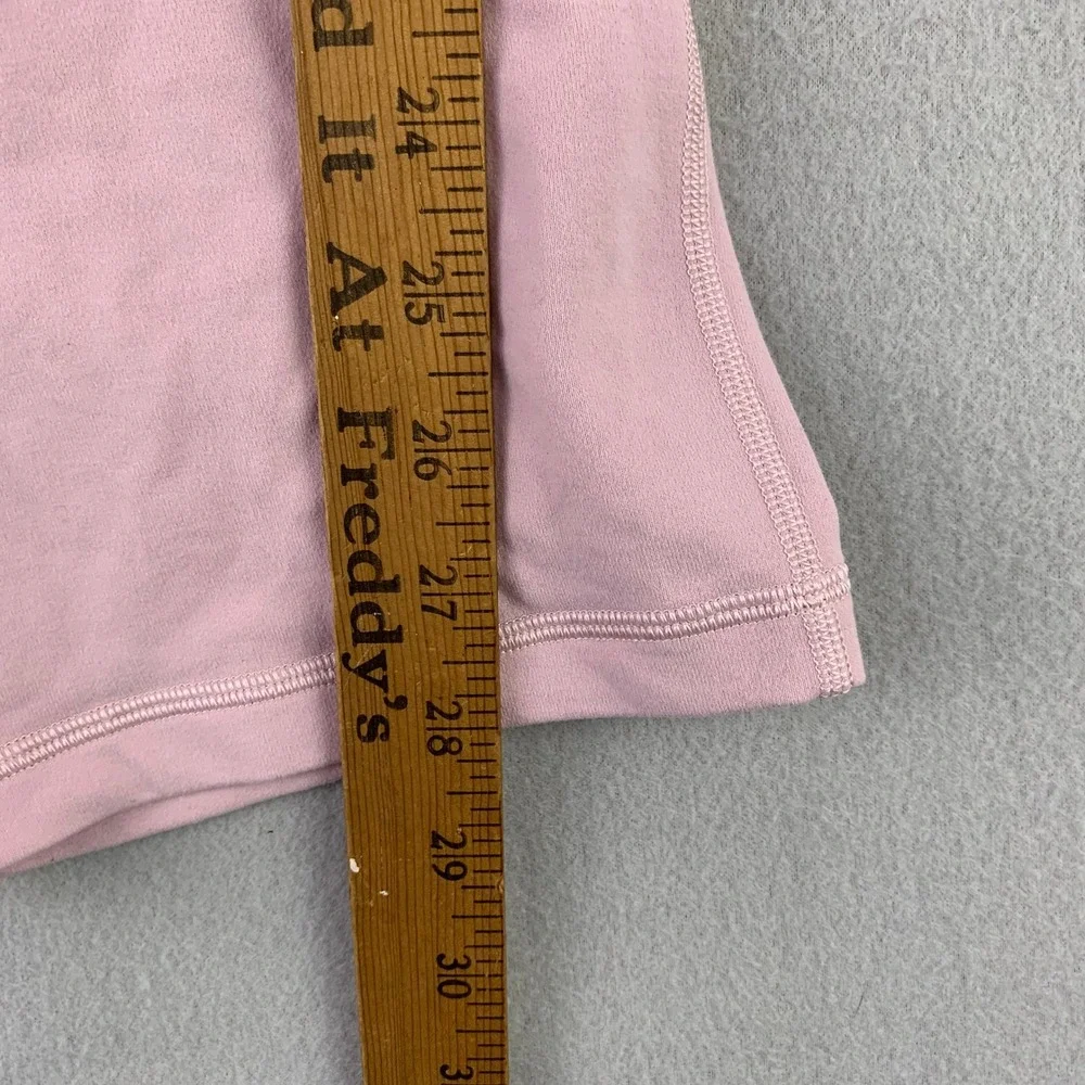 Wilfred Free Aritzia Divinity Romper Women Small Pink Bodysuit Shorts Athletic